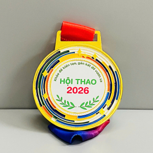 Huy chương trao giải hội thao đẹp