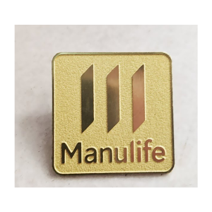  Huy Hiệu kim loại ăn mòn - Logo cài áo Manulife