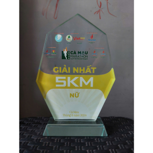 Kỷ niệm chương giải chạy bộ Camau Marathon