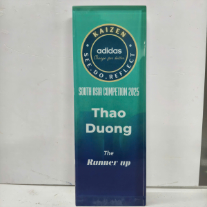 Kỷ niệm chương pha lê nguyên khối 