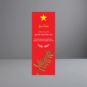 Kỷ niệm chương pha lê nguyên khối mừng ngày 2/9