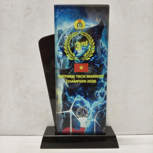 Kỷ niệm chương pha lê vinh danh đẹp