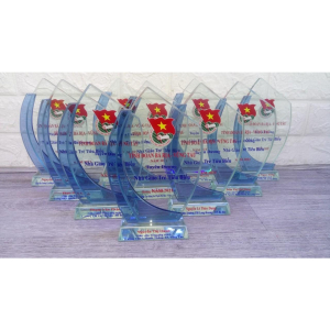 KỶ NIỆM CHƯƠNG THỦY TINH - PHA LÊ CÀNG XANH 2 LỚP